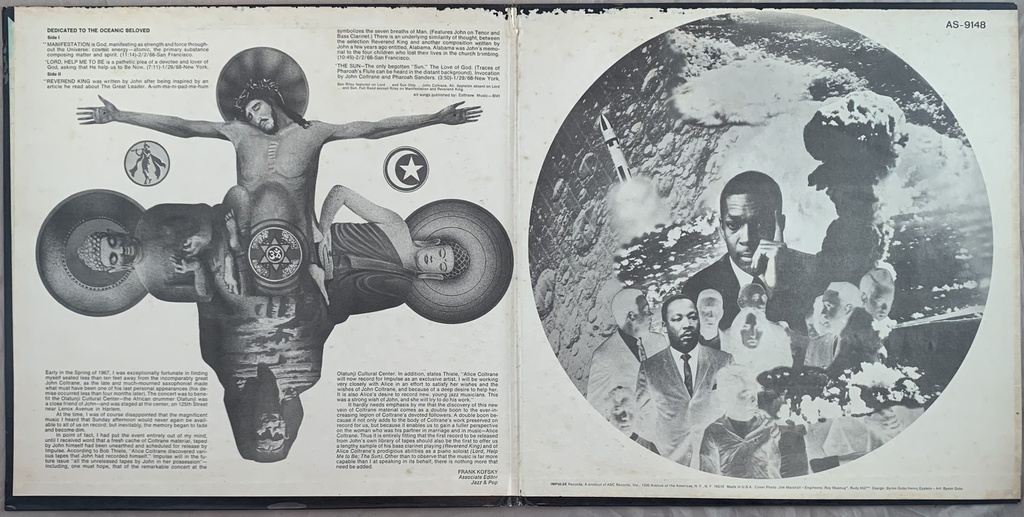 John Coltrane/Alice Coltrane - Cosmic Music (LP usado) | Tracks Rio